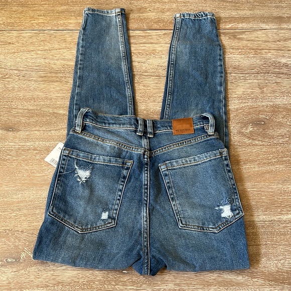 Free People Phoenix Ripped Skinny Jeans Women's Denim Size 26 - Picture 7 of 14